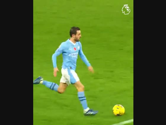 Momento de estrela do Bernardo Silva no Manchester City